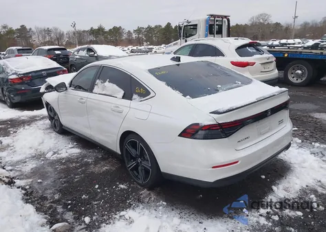 2024 Honda Accord Hybrid Sport из США, поврежденный, VIN 1HGCY2F51RA084441